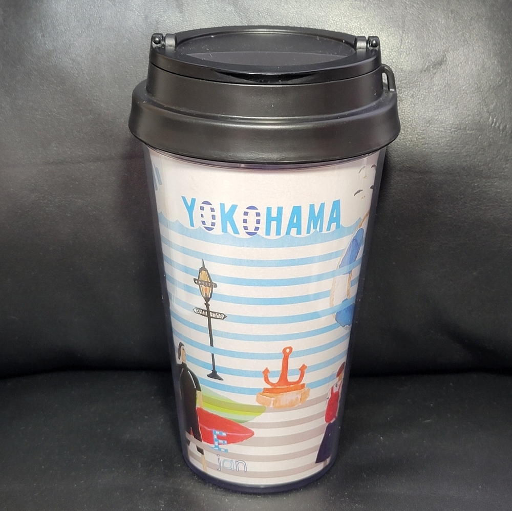 2016 Starbucks Japan Yokohama Tumbler Geography Series Collection 12oz Rare Find
